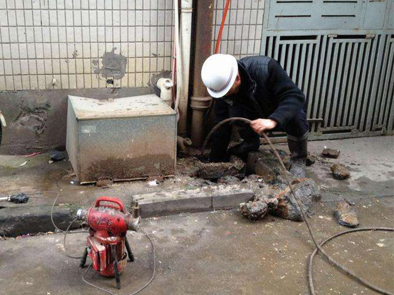 新都疏通下水道-洗菜池疏通